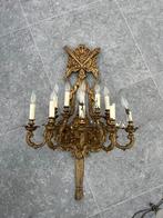 Grote vintage barok wandlamp / wandkandelaar, Huis en Inrichting, Ophalen, Gebruikt