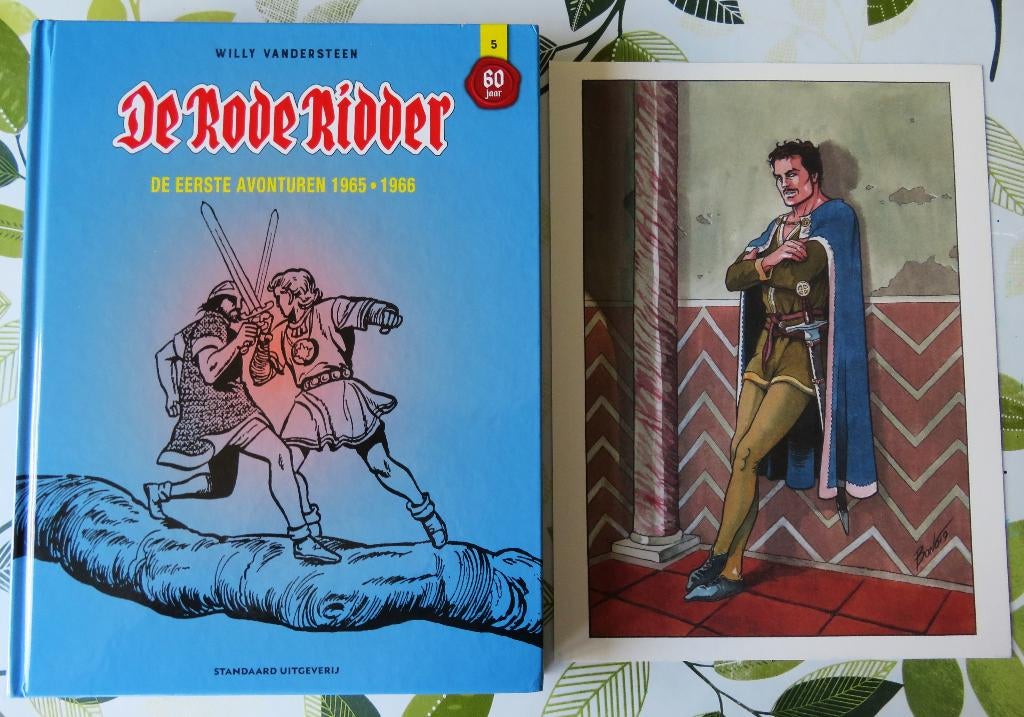 Rode ridder integrale blauw nr 5, Ophalen of Verzenden, Zo goed als nieuw, Willy Vandersteen