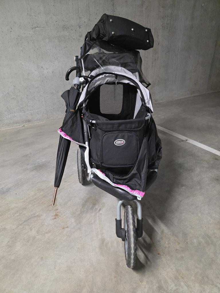 Hondenkoets (max. 2 kleine honden), Animaux & Accessoires, Accessoires pour chiens, Utilisé, Enlèvement