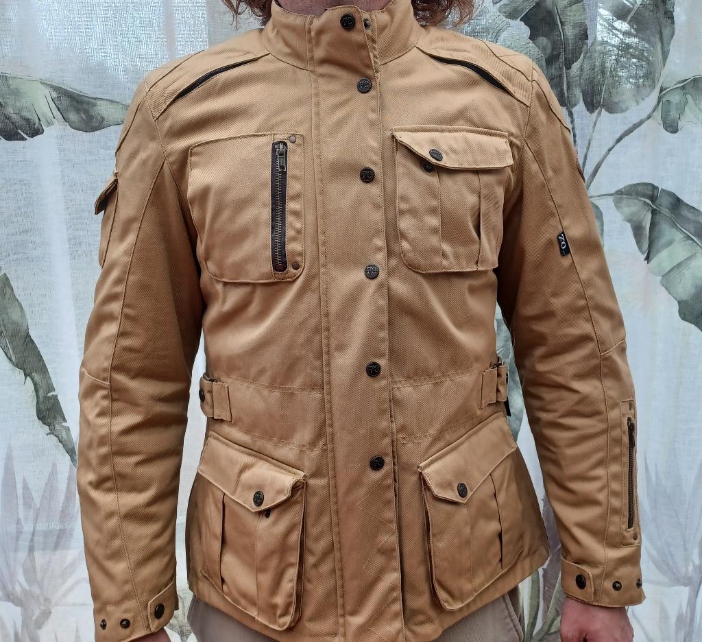 motorjas Segura Lady Baaron Camel, Motoren, Ophalen, Jas | textiel, Nieuw zonder kaartje, Segura