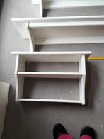 Wandrek 3 witte boekenrekken, Ophalen