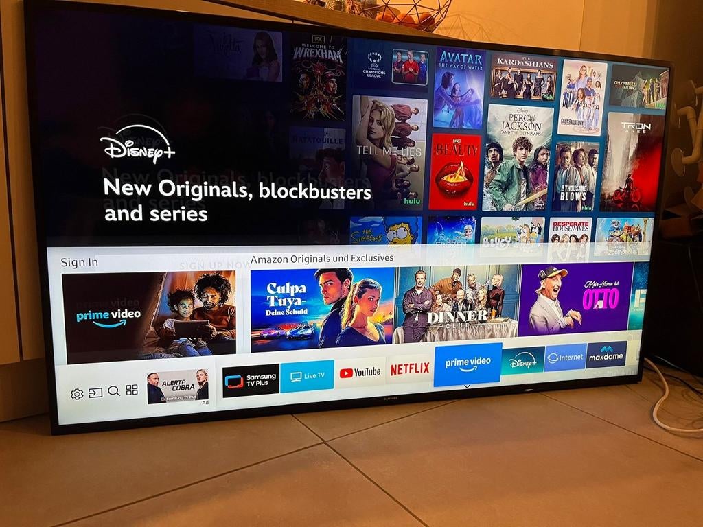 Samsung 65" 4k Smart Tv, Enlèvement ou Envoi, Smart TV