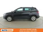 Skoda Karoq 1.5 TSI ACT Ambition (bj 2022, automaat), Auto's, Skoda, Stof, Zwart, Karoq, 5 zetels