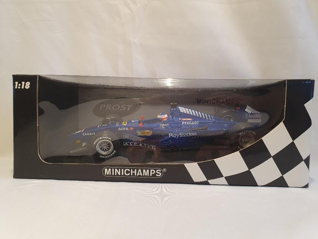 Miniature Peugeot AP01 – Formule 1 Prost – Minichamps – État Neuf
