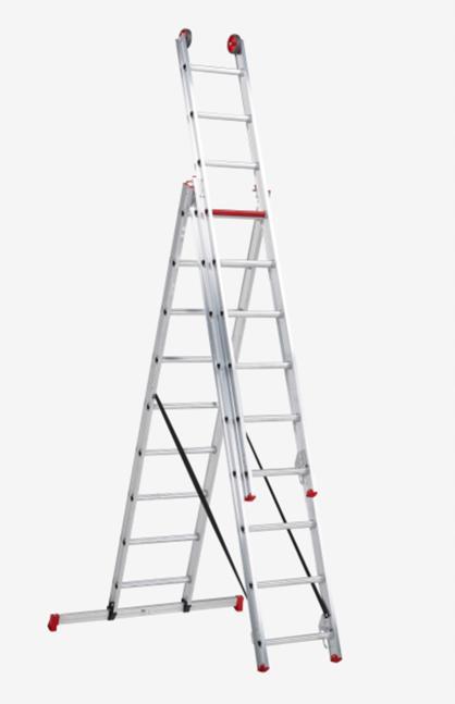 ALTREX - ÉCHELLE DE SANTÉ POLYVALENTE 3X9, Bricolage & Construction, Échelles & Escaliers, Comme neuf, Échelle, 4 mètres ou plus