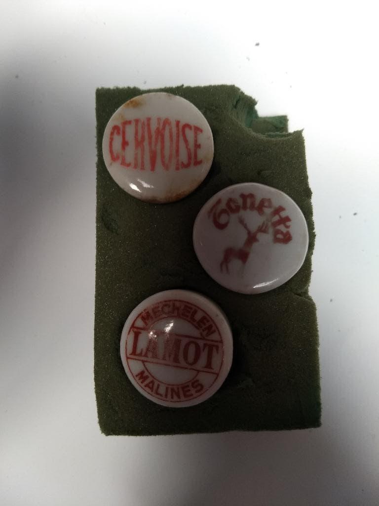 Porselein doppen, Collections, Enlèvement ou Envoi, Comme neuf, Autres types, Autres marques