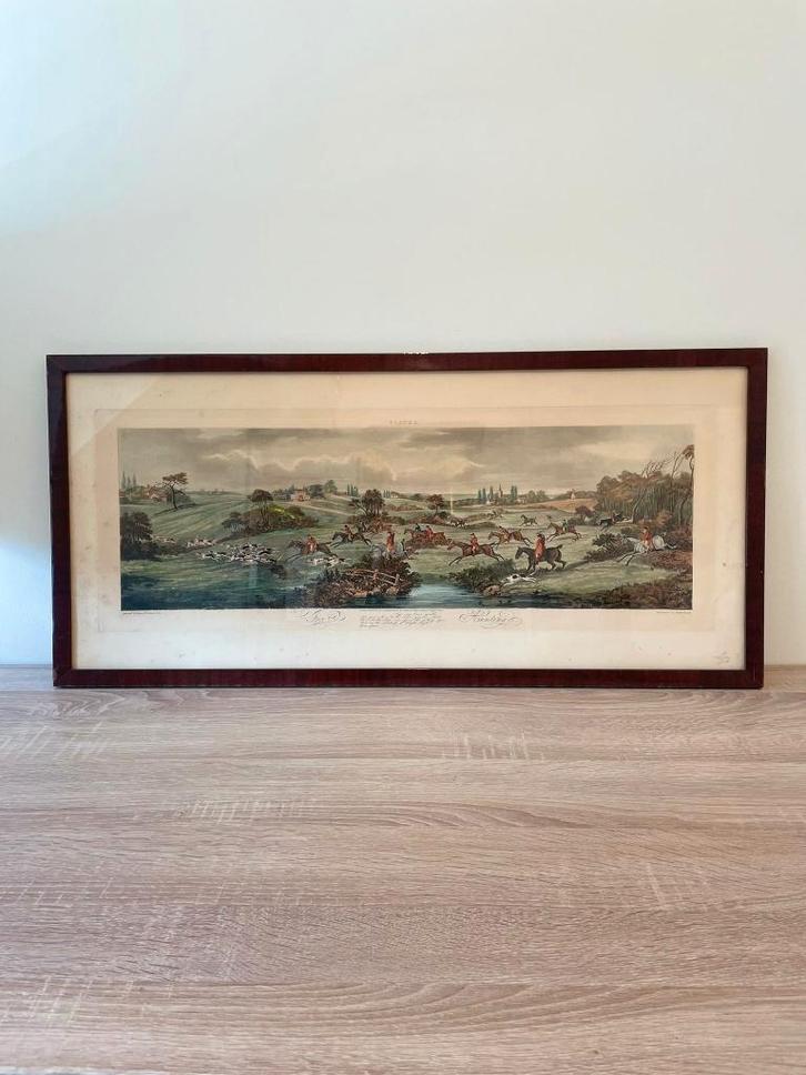 Jachttafereel, Antiquités & Art, Art | Peinture | Classique, Enlèvement