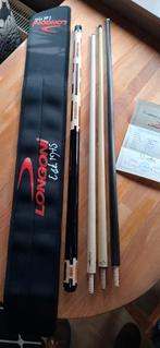 Cue Longoni Evoluzione Marco Zanetti. Avec 3 hauts !, Enlèvement ou Envoi, Comme neuf, Queue ou Boules