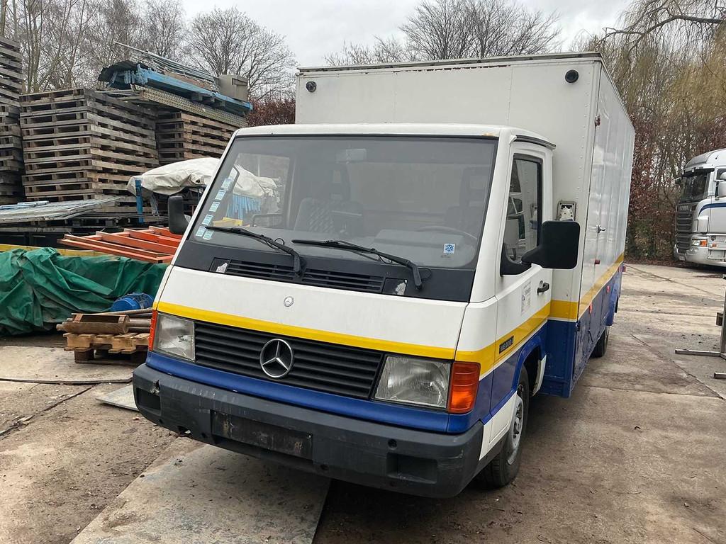 1992 Mercedes-Benz MB 100 D-T Marktwagen Foodtruck, Auto's, Gebruikt, Mercedes-Benz, Bedrijf, Diesel