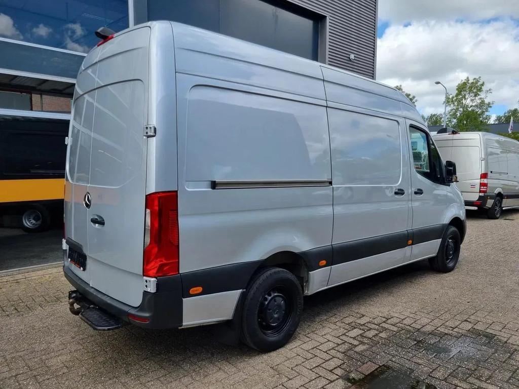 Mercedes-Benz Sprinter 316 CDI 163 PK L2H2 EURO 6C, Autos, Cuir, Argent ou Gris, Achat, Euro 6
