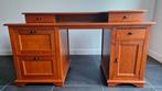 Bureau Eiken HxBxD 77x155x70 Kersenkleur GRATIS OPHALEN, Maison & Meubles, 70 à 120 cm, Enlèvement, Utilisé, Chêne
