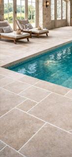 Bourgondische dallen vloer Bourgogne Groot romaans verband, Tuin en Terras, Bloempotten, Ophalen of Verzenden, Nieuw, Overige vormen