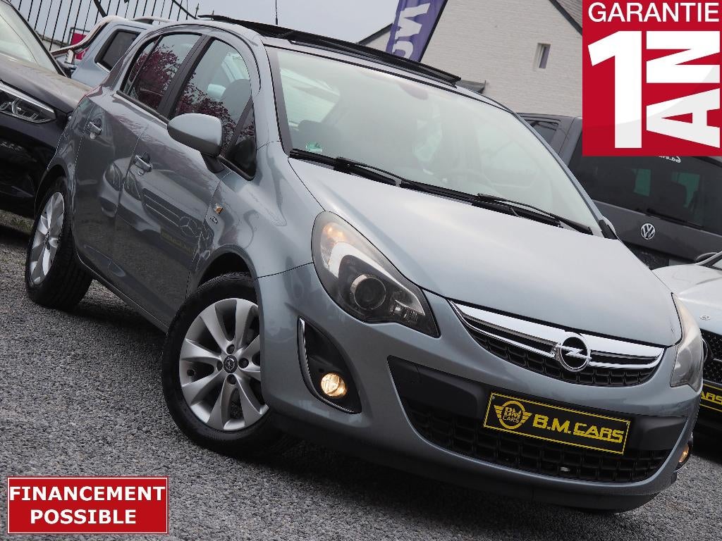 Opel Corsa 1.2i AUTOMAAT  ACTIEF  ZONNEDAK AIRCONDITIONING, Auto's, Stof, 4 cilinders, 1229 cc, Bedrijf
