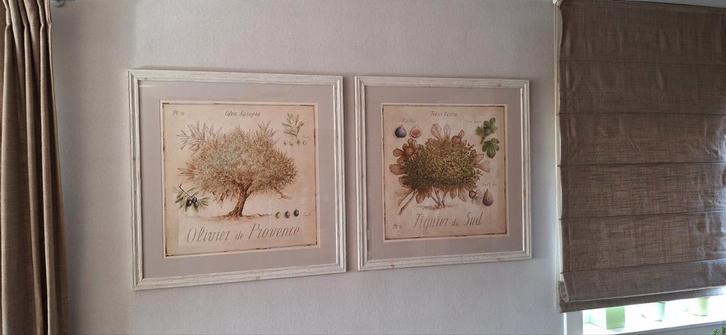 2 decoratieve kaders Provençaalse stijl, Huis en Inrichting, Woonaccessoires | Wanddecoraties, Ophalen