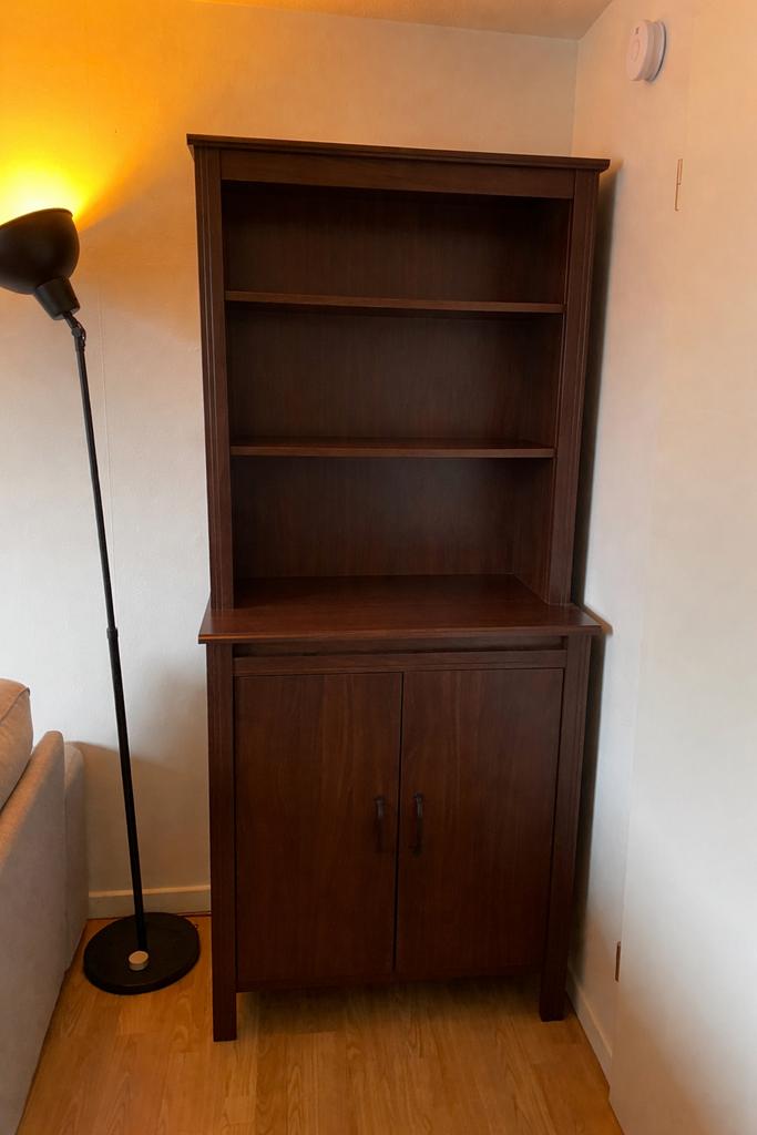 Brusali ikea boekenkast, Maison & Meubles, Armoires | Bibliothèques, Enlèvement, Comme neuf