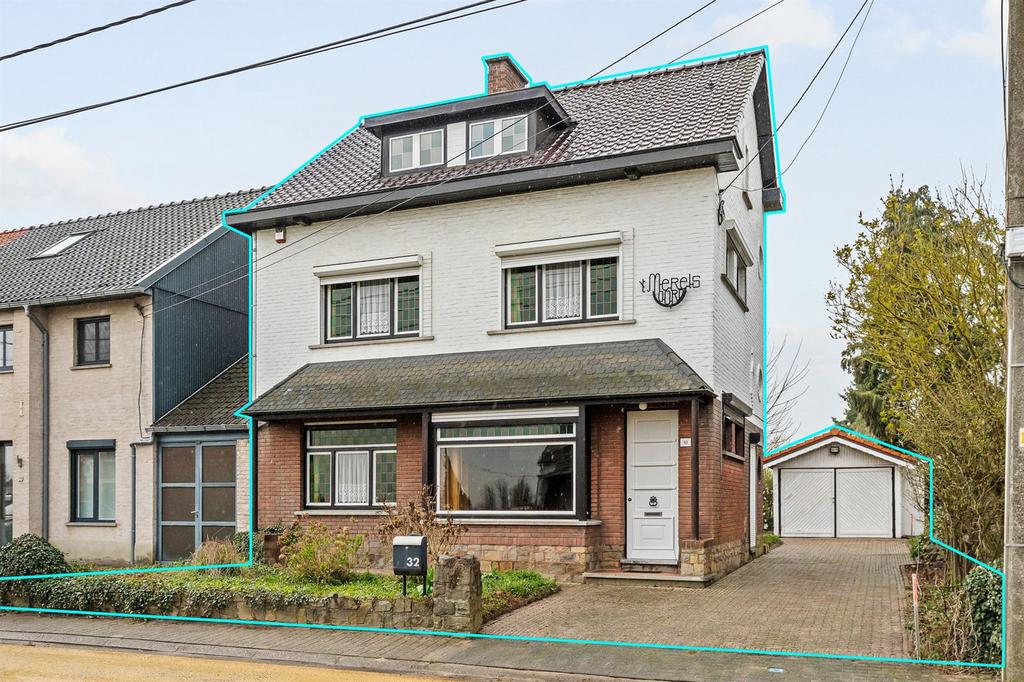 WONING MET 4 SLAAPKAMERS OP 7A 16CA TE WELLEN!, Immo, Huizen en Appartementen te koop, 500 tot 1000 m², 165 m², 960 kWh/m²/jaar