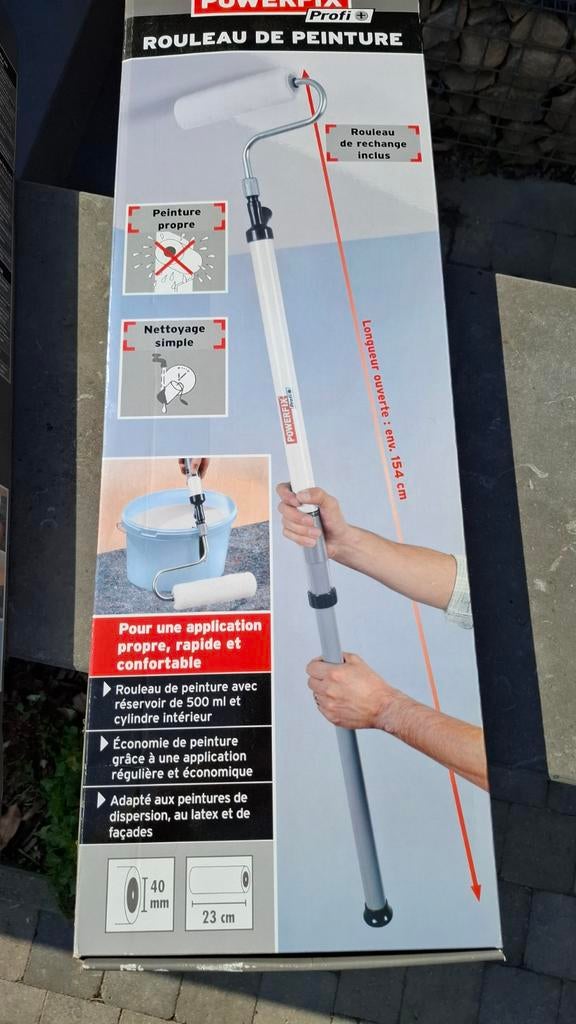 Rouleaux de peinture avec réservoir intégré dans le manche., Bricolage & Construction, Matériel de peinture, Enlèvement