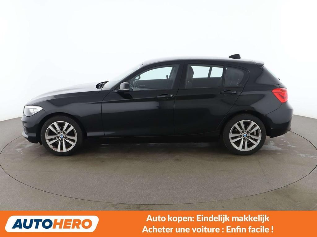 BMW 1 Serie 116 116d Advantage (bj 2016), Auto's, BMW, Gebruikt, Zwart, 1395 kg, 85 kW