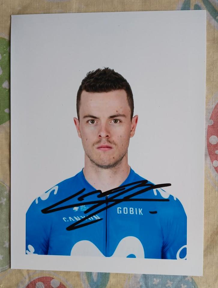 Gesigneerde foto van Remi Cavagna., Sport en Fitness, Wielrennen, Nieuw, Verzenden