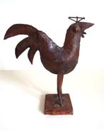 Coq. En métal. Fait à la main, Enlèvement ou Envoi, Utilisé, Animal