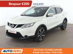 Nissan QASHQAI 1.6 dCi N-Connecta (bj 2016, automaat), Auto's, Gebruikt, Zwart, Wit, Leder