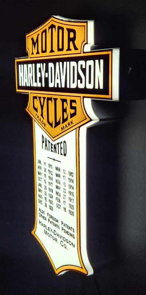 Magnifique coffret publicitaire Harley Davidson avec éclaira, Enlèvement ou Envoi