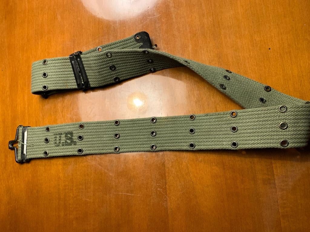 US Militaria Corée / Vietnam Ceinturon de Combat, Envoi, Armée de terre, Vêtements ou Chaussures