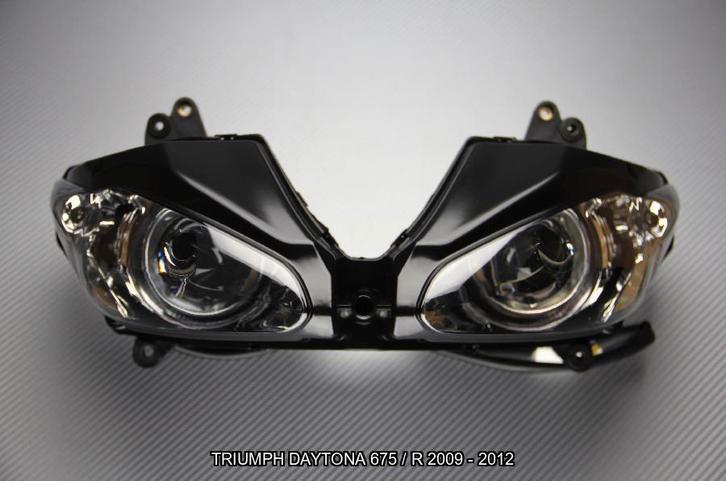Koplamp / Voorlicht AVDB TRIUMPH DAYTONA 675 / R 2009 - 2012, Motoren, Accessoires | Overige, Nieuw, Ophalen of Verzenden