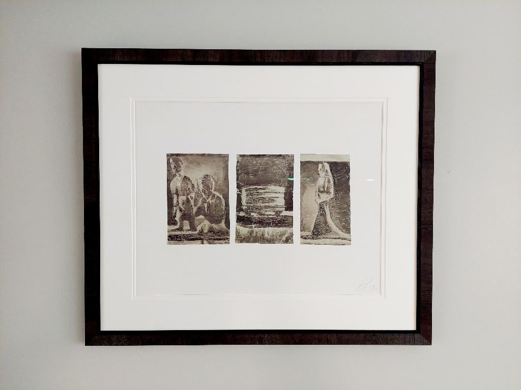 Luc Tuymans — Sans titre (Triptyque) (2001), Antiquités & Art, Enlèvement