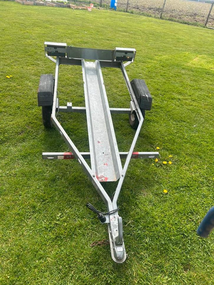 Aanhangwagen/remork voor moto, Auto diversen, Aanhangers en Bagagewagens, Zo goed als nieuw, Ophalen
