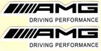 AMG Driving Performance sticker set, Verzenden