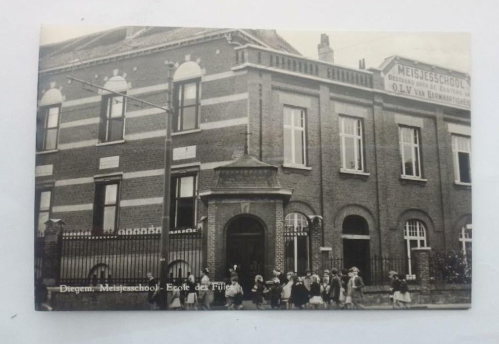 Diegem meisjesschool, Verzenden, 1940 tot 1960, Ongelopen, Vlaams-Brabant