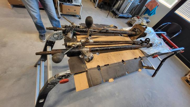 stuur kolom Peugeot 404 cardan assen, steek as, veren potten, Auto-onderdelen, Besturing, Peugeot, Gebruikt, Ophalen