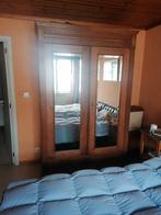 Garde-robes en chêne massif. H215 L135 P55, Maison & Meubles, Armoires | Penderies & Garde-robes, Enlèvement, Chêne