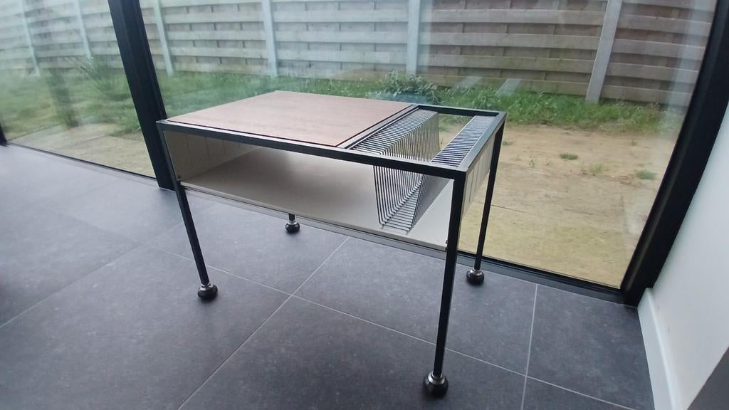 Vintage vinylkast/platenspeler, Ophalen