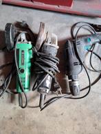 2 x slijpschijf plus boormachine, Bricolage & Construction, Outillage | Meuleuses, Enlèvement