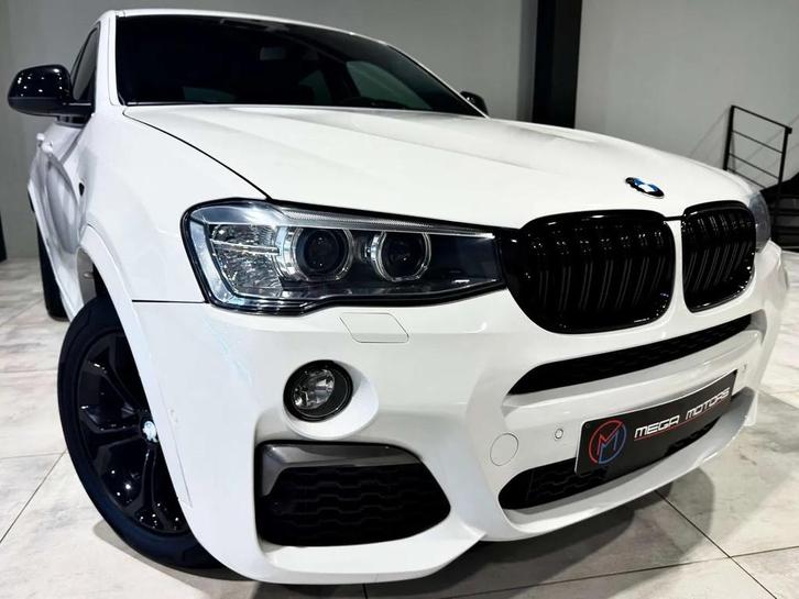 BMW X4 2.0 dA xDrive20 190CV PACK M" BAUTO F1 NAVI CUiR, Autos, BMW, Entreprise, Achat, X4, ABS, Airbags, Air conditionné, Bluetooth