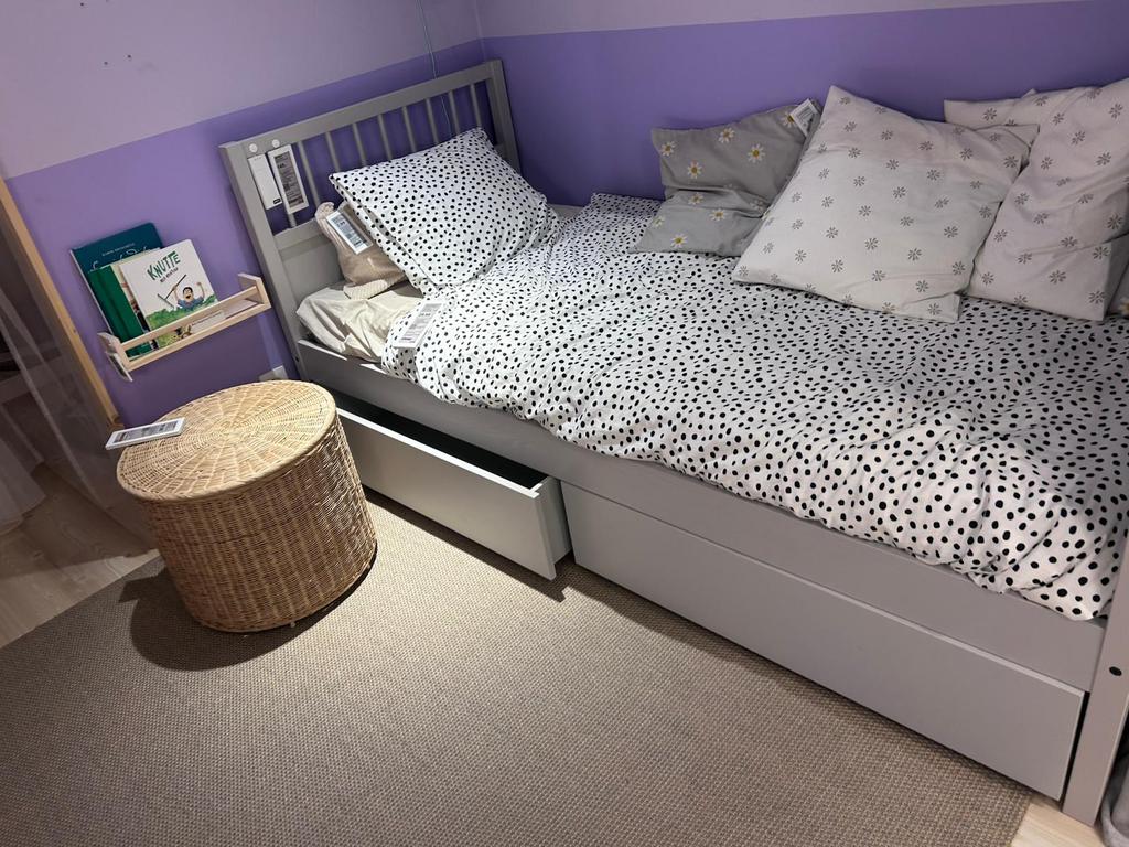 Kinderbed 90X200, Huis en Inrichting, Slaapkamer | Complete slaapkamers, Ophalen of Verzenden, Zo goed als nieuw