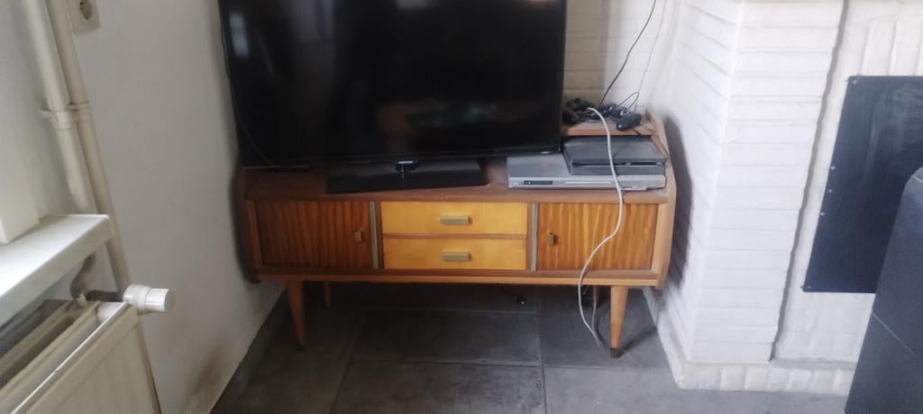 Retro/vintage tv kast, Huis en Inrichting, Kasten | Dressoirs, Ophalen