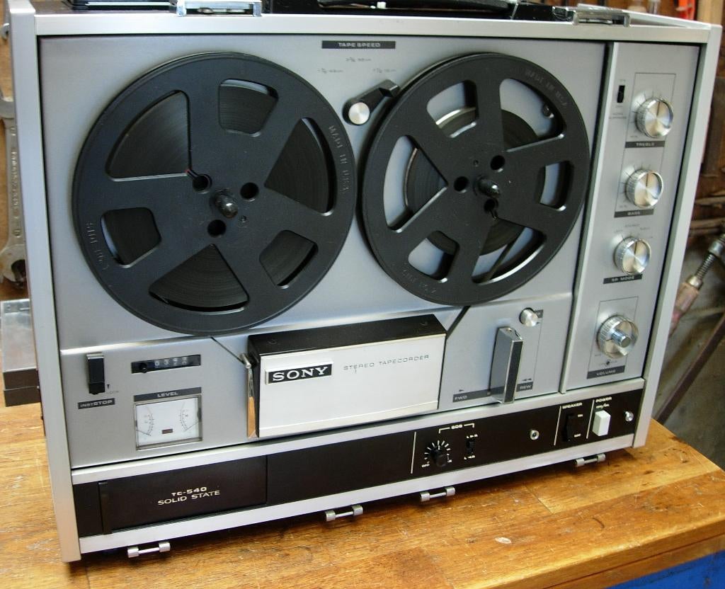 Magnétophonne Sony TC-540 Révisé et en très bon état, TV, Hi-fi & Vidéo, Enregistreurs audio, Enlèvement