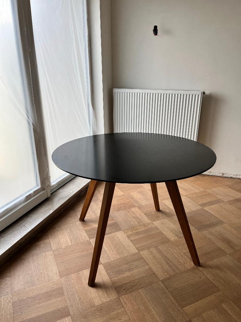 Ronde tafel zwart, Ophalen, Rond, Nieuw, Modern