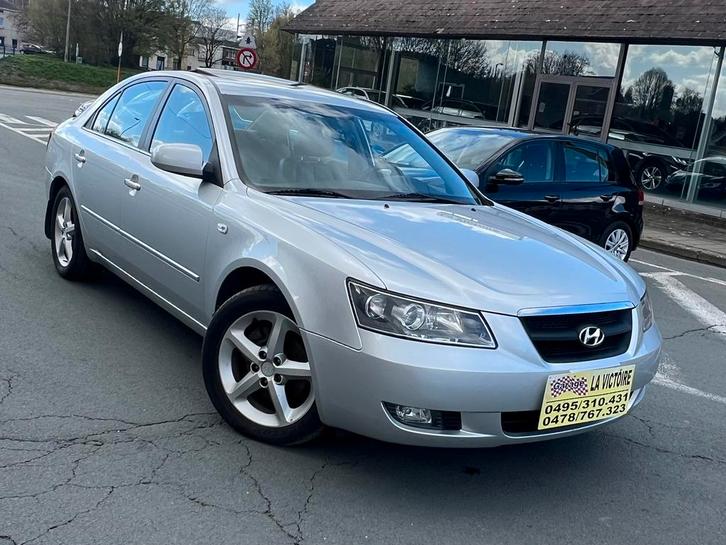 Hyundai Sonata 2.0 CRDI 2008 année 190000km 0032478767323, Autos, Hyundai, Entreprise, Achat, Sonata, ABS, Airbags, Air conditionné