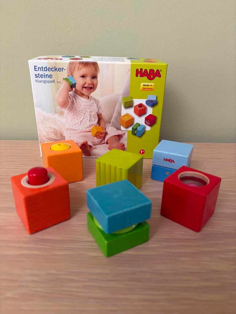 HABA Ontdekkingstenen ‘Spelen Met Geluid’, Ophalen, Zo goed als nieuw, Ontdekken, Met geluid