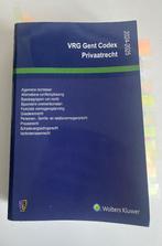 VRG Gent Codex Privaatrecht, Boeken, Gelezen, Overige vakken, Ophalen of Verzenden, Wolters & Kluwers