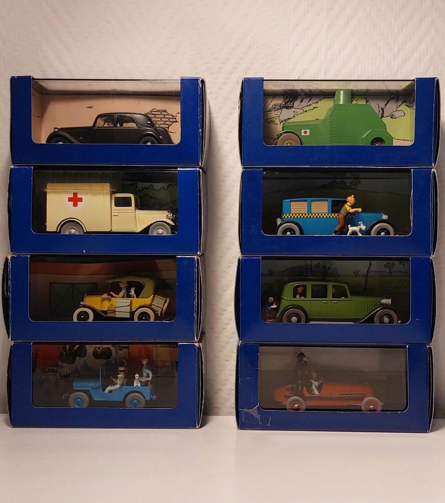 8 KUIFJE Atlas auto's 1/43 (inperfect ideaal speelgoed) ✨️ ️, Ophalen of Verzenden, Gebruikt, Auto, Overige merken