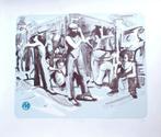 Nick Andrews, 'The Gang' litho 43/125 - jaar 2010, Antiek en Kunst, Ophalen of Verzenden