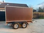 Gesloten aanhangwagen 250x150 hoogte 150 ongeremd 750kg, Enlèvement, Comme neuf