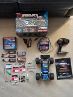 Traxxas E-REVO VXL 1/16 + accessoires, Gebruikt, Auto offroad, Schaal 1:16, RTR (Ready to Run)