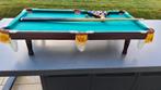 Billard de Table 2 queues+bleu Voir photos et descriptions., Enlèvement, Utilisé