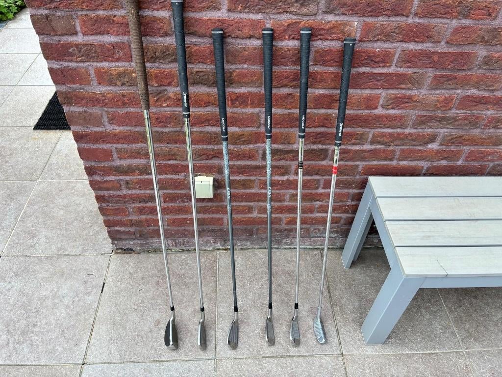 6 golfclubs te koop, Sport en Fitness, Golf, Ophalen, Gebruikt, Club, Overige merken